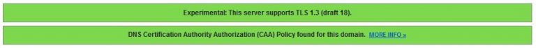 SSL Labs CAA