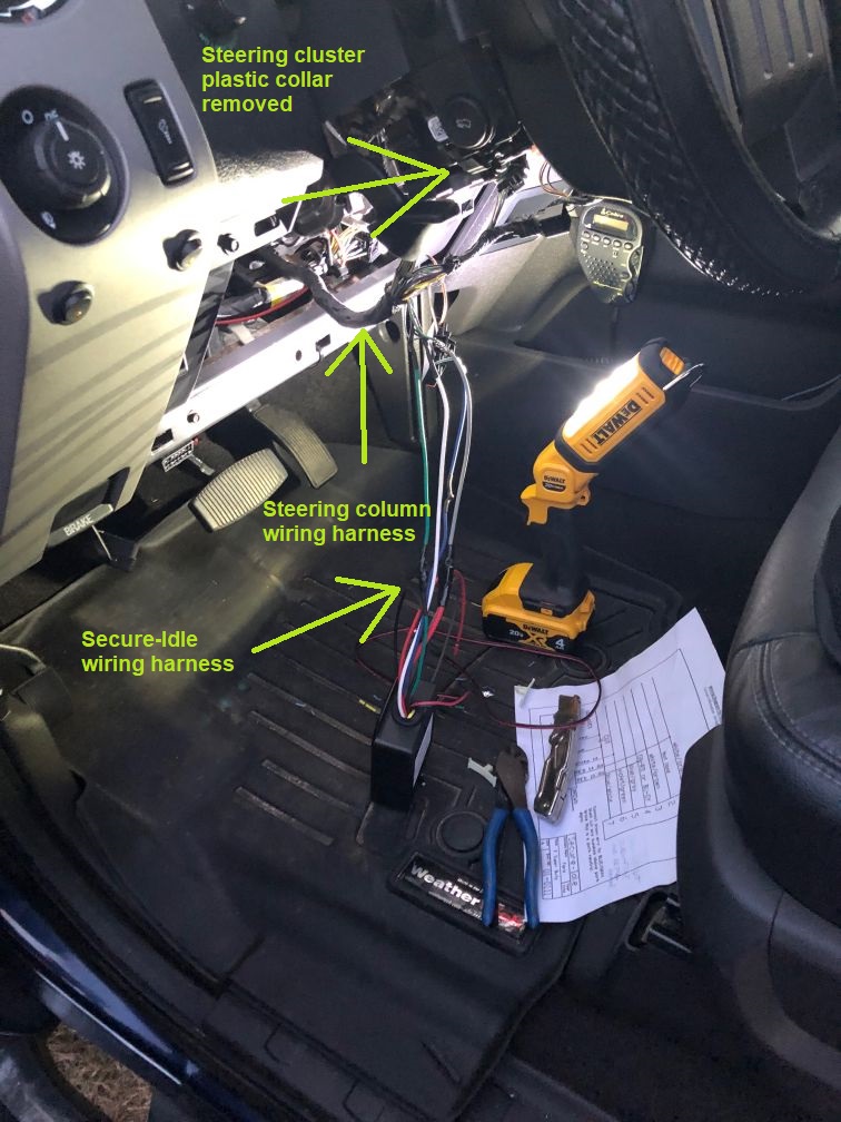 Ford Steering Column Wiring Harnes - Wiring Diagram